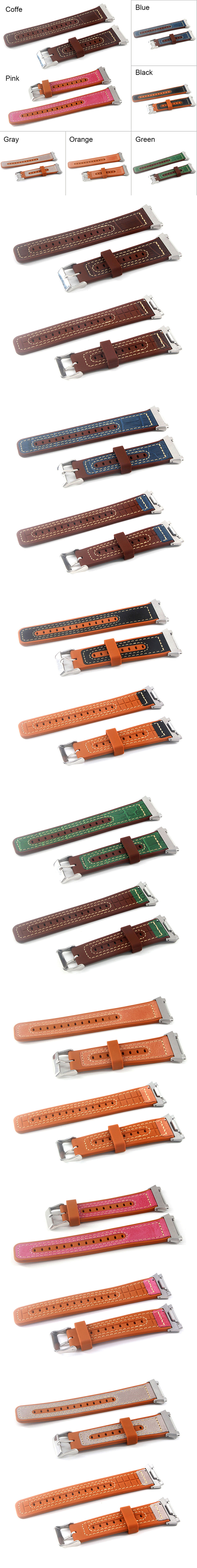 22mm-Watch-Band-Genuine-Leather-Plus-Silicone-Starp-Replacement-for-Fitbit-Blaze-Smart-Watch-1289483-2