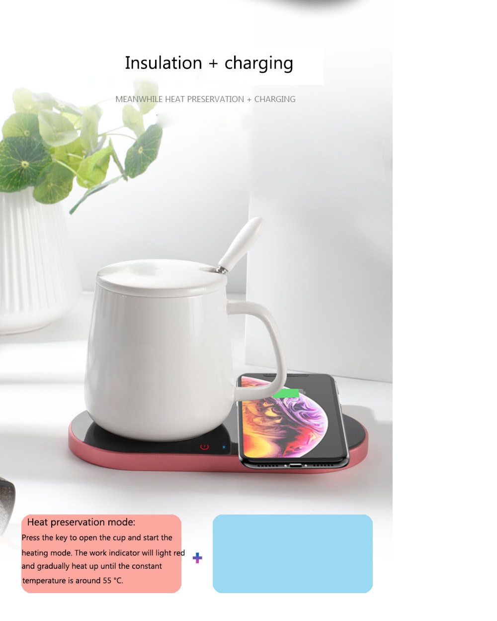 2-in-1-Wireless-Charging-55-Constant-Temperature-Cup-Heating-Mat-Electric-Tea-Warmer-1754025-2