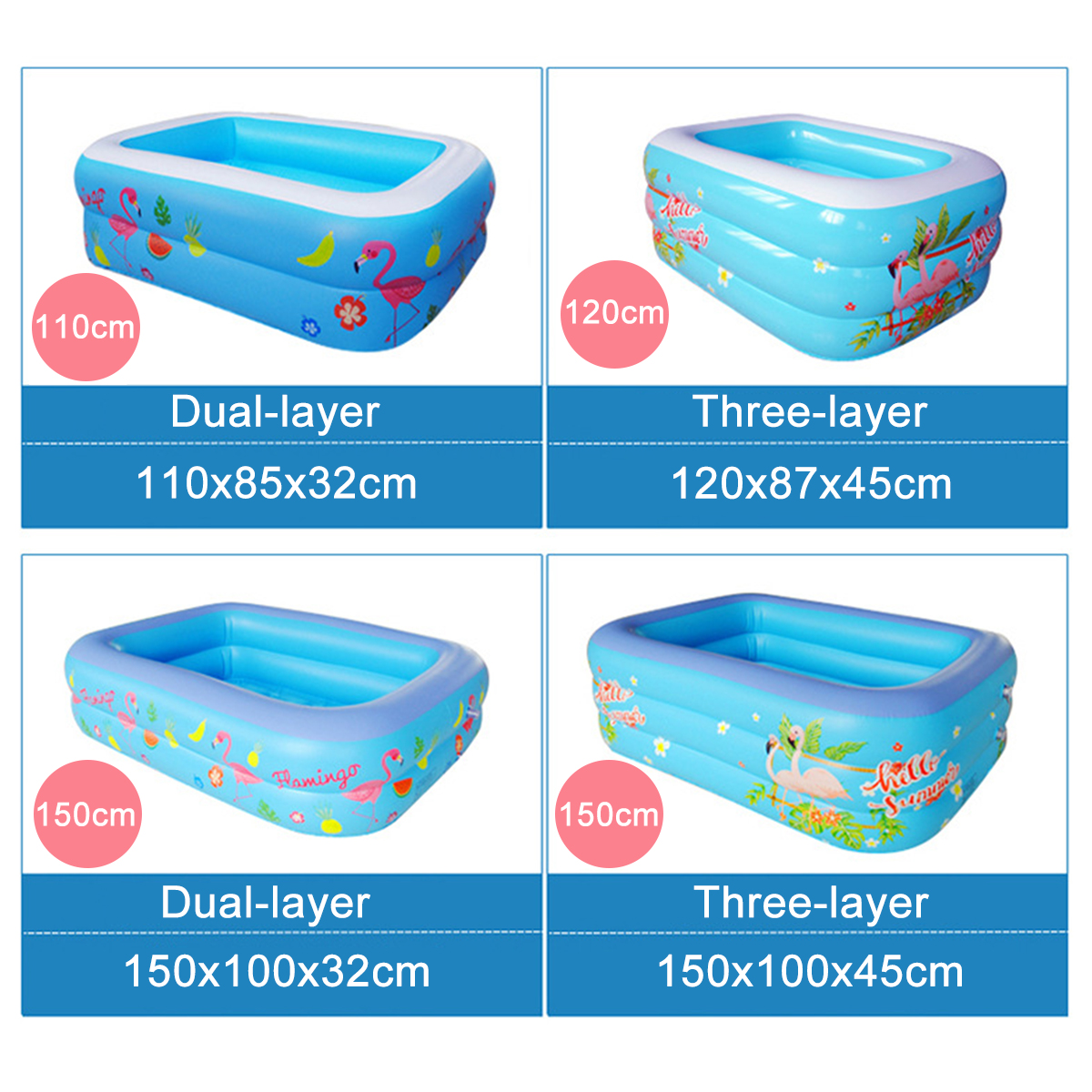 120-150CM-Family-Inflatable-Swimming-Pool-3-Ring-Thicken-Summer-Backyard-Inflate-Bathtub-for-Kids-Ad-1696845-3