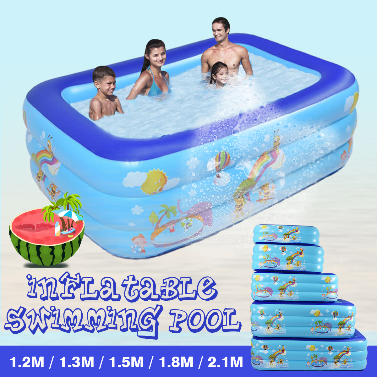 120130150180210cm-Kids-Inflatable-Swimming-Pool-Indoor-Home-For-Children-Swim-1674805-1