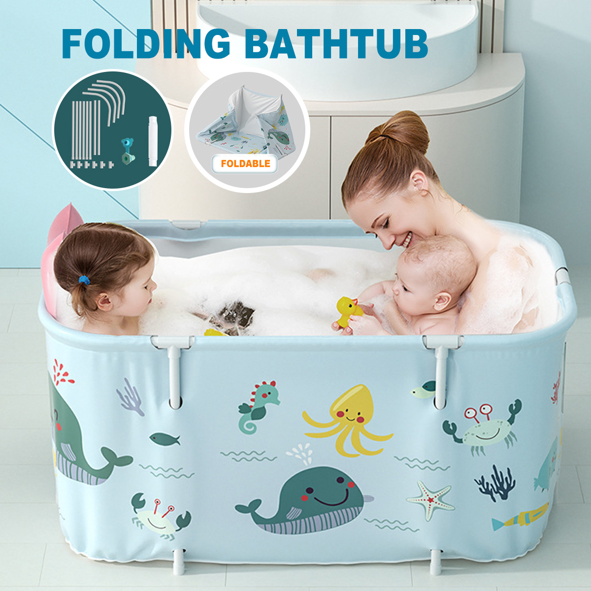 120x55cm-Large-Bathtub-Adult-Kids-Folding-Portable-Home-Sauna-Insulation-Bath-Bucket-1870045-1