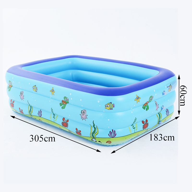120x72x24inch-Family-Inflatable-Swimming-Pool-Outdoor-Garden-Ground-Swimming-Pool-with-Filter-Pump-1697937-2