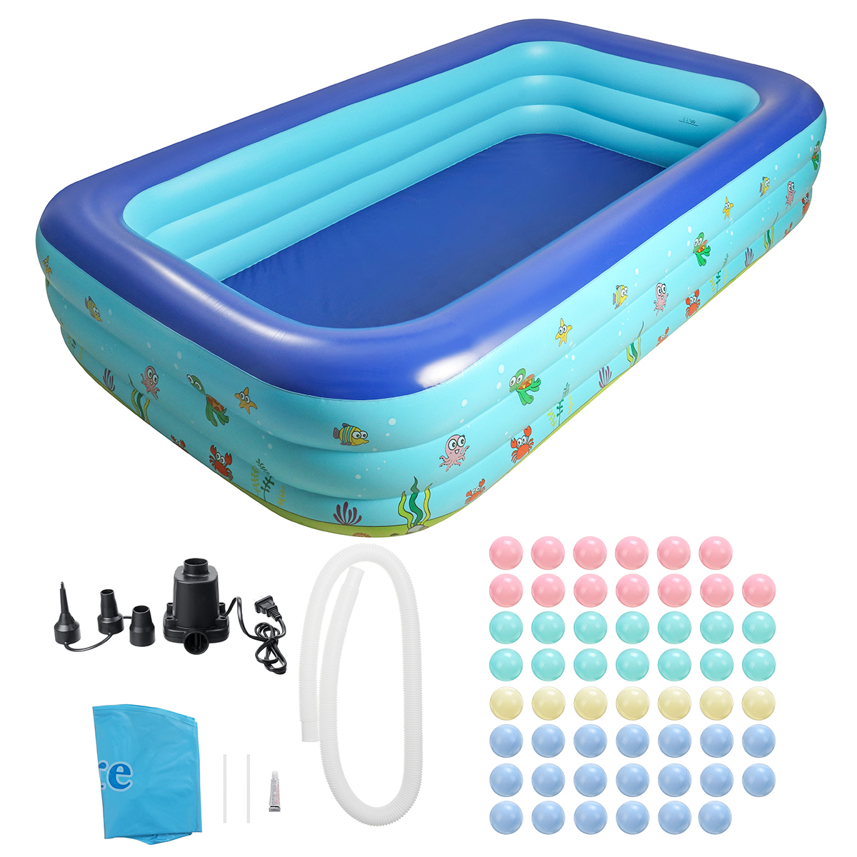 120x72x24inch-Family-Inflatable-Swimming-Pool-Outdoor-Garden-Ground-Swimming-Pool-with-Filter-Pump-1697937-6