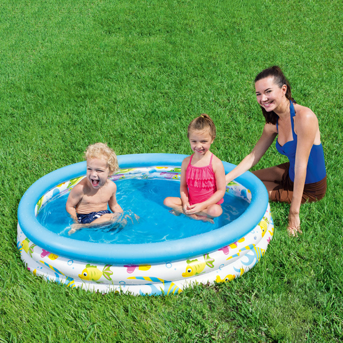 122x25cm-Children-Summer-Outdoor-Bathing-Tub-Baby-Toddler-Paddling-Inflatable-Round-Swimming-Pool-Ki-1706583-4