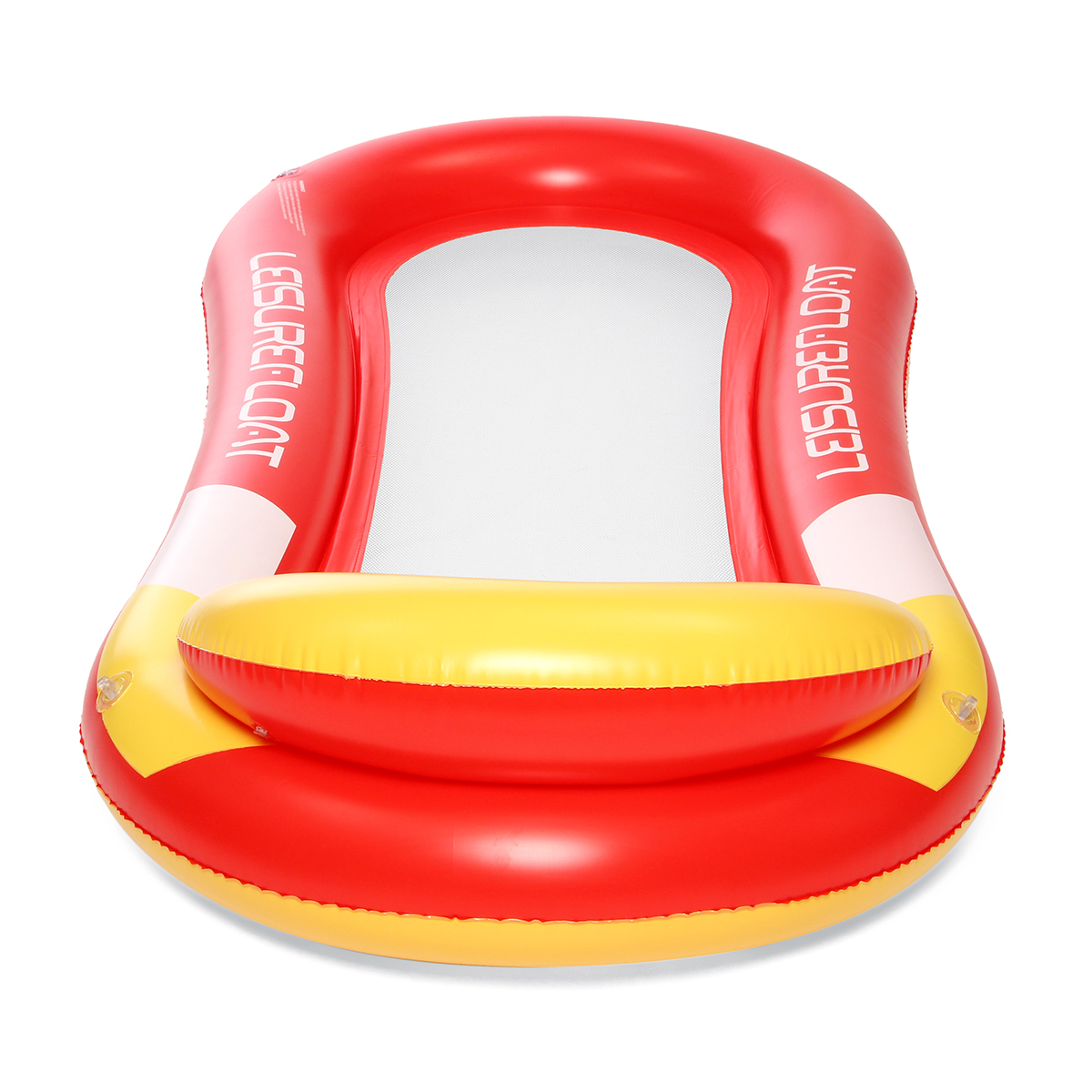 160x90cm-Inflatable-Float-Lounge-Inflatable-Chair-with-Headrest-Block-UV-Shading-Effect-Row-Raft-Out-1560819-4