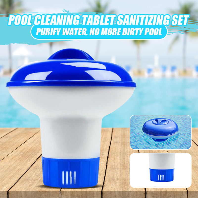 1PC-Plastic-Swimming-Pool-Spa-Cleaning-Tablet-Floating-Dispenser-Chemical-Sanitizing-Helper-Pool-Cle-1714556-1