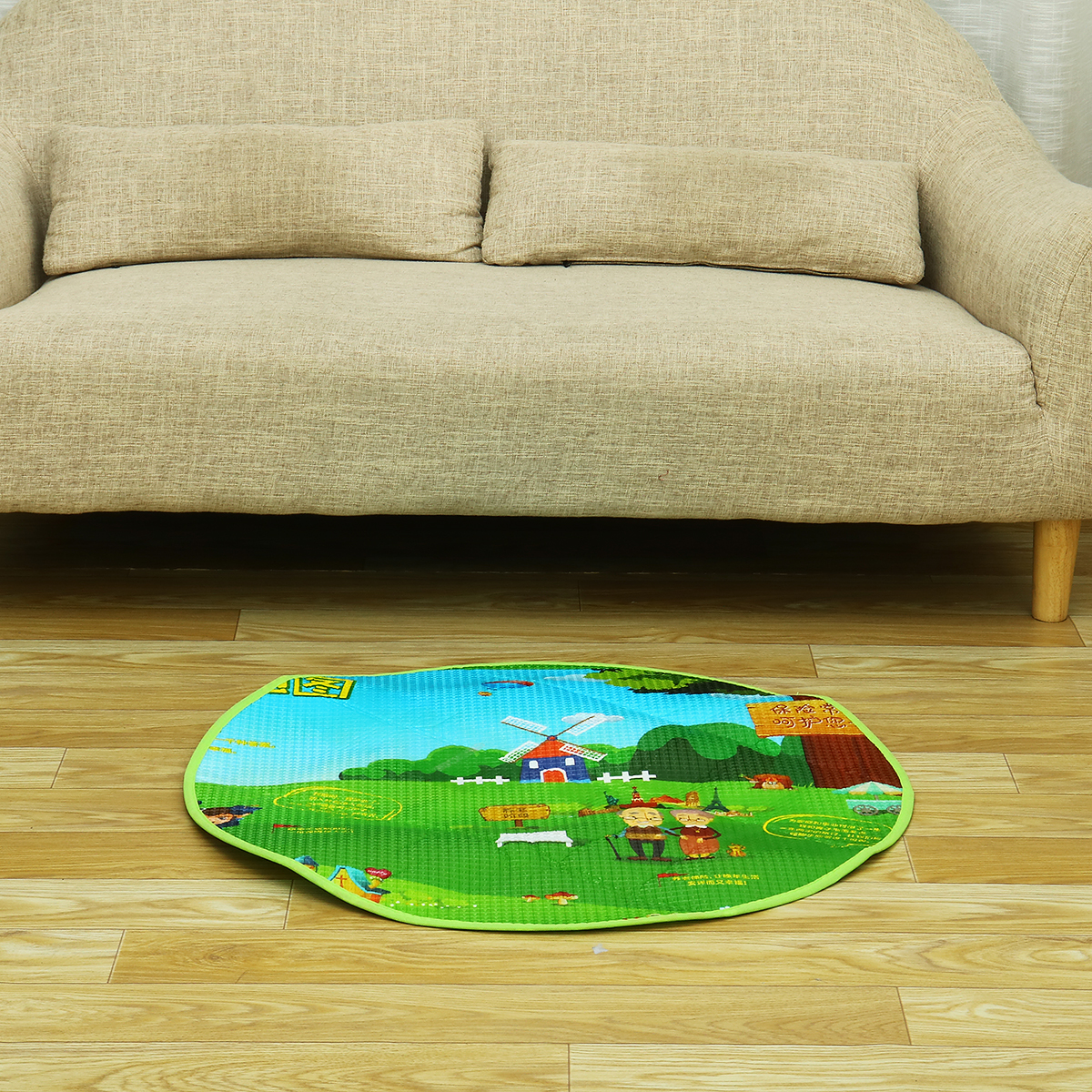 1cm-Thick-Dia-80100120cm-Baby-Crawling-Play-Mat-Educational-Alphabet-Game-Rug-For-Children-Puzzle-Ac-1632147-10