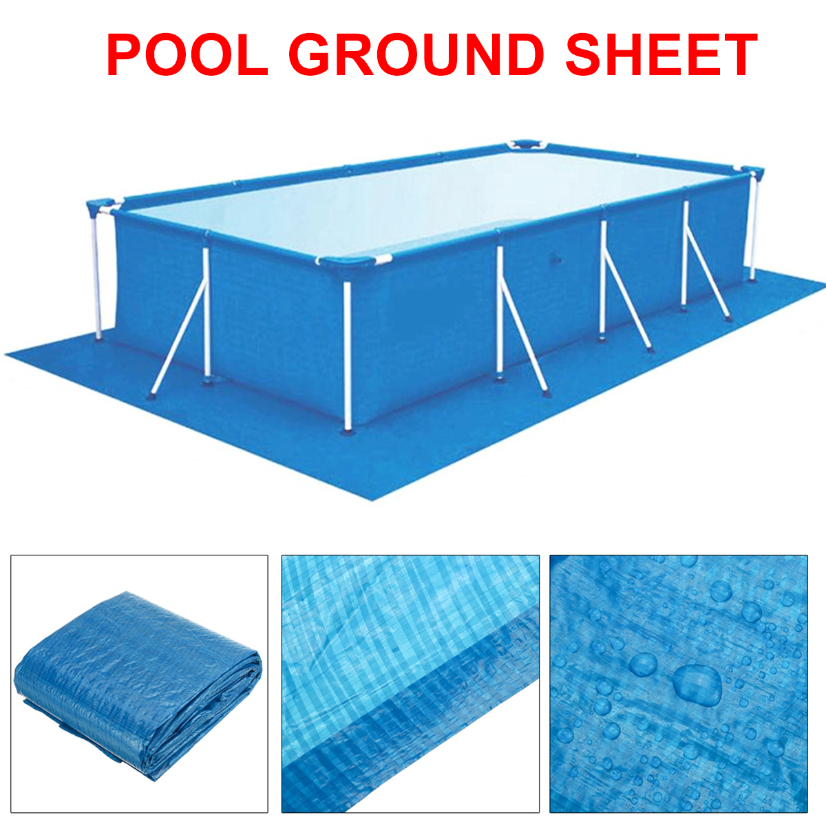 3-Sizes-Rectangular-Dustproof-Inflatable-Pool-Ground-Mat-Waterproof-Durable-Bathtub-Cover-Cloth-1811953-3