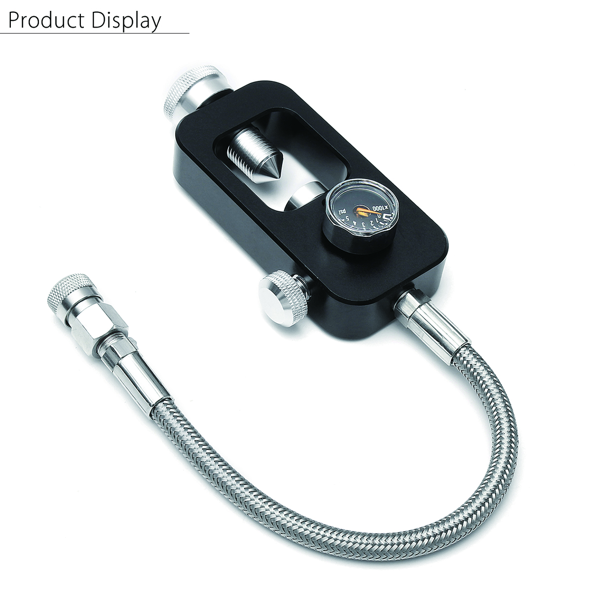 4500PSI-Paintball-PCP-Refill-Adaptor-Diving-Scuba-Oxygen-Tank-Fill-Station-With-10quot-Stainless-Bra-1721852-1