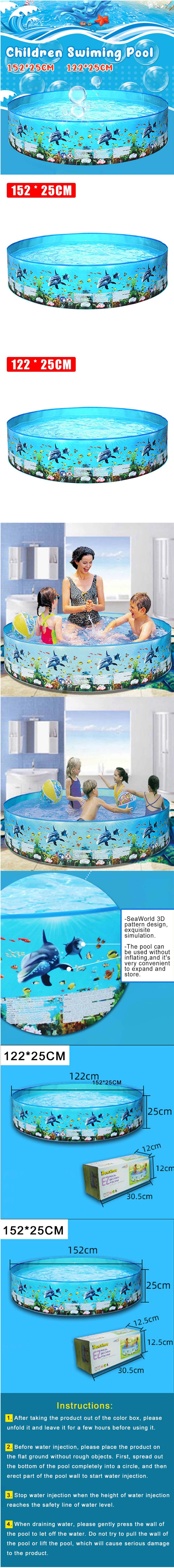 4ft-8ft-Family-Swimming-Pool-Garden-Outdoor-Summer-Kids-Paddling-Pools-No-Inflation-Pool-1933364-1