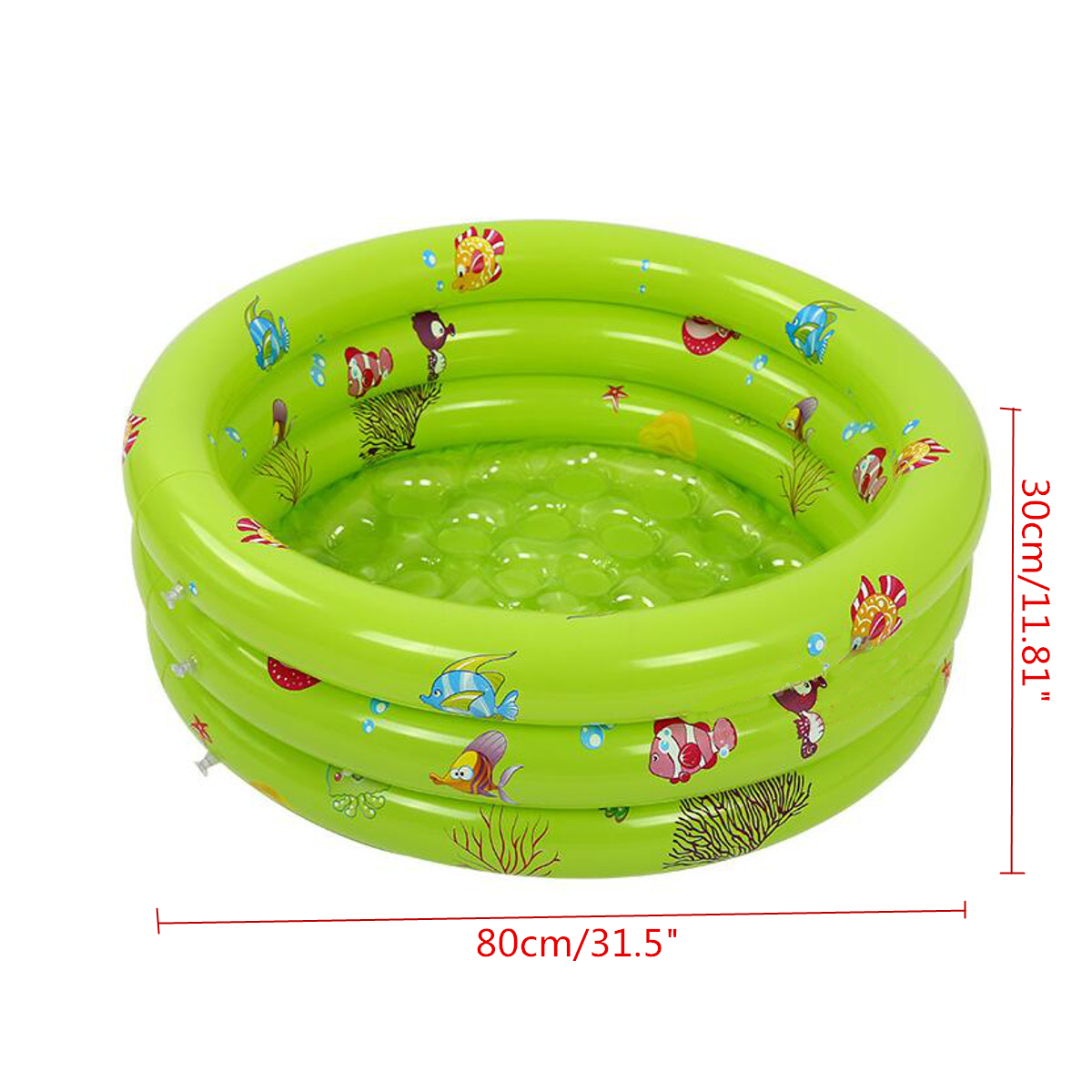 80CM-3-Ring-Inflatable-Round-Swimming-Pool-Toddler-Children-Kids-Outdoor-Play-Balls-1245092-3
