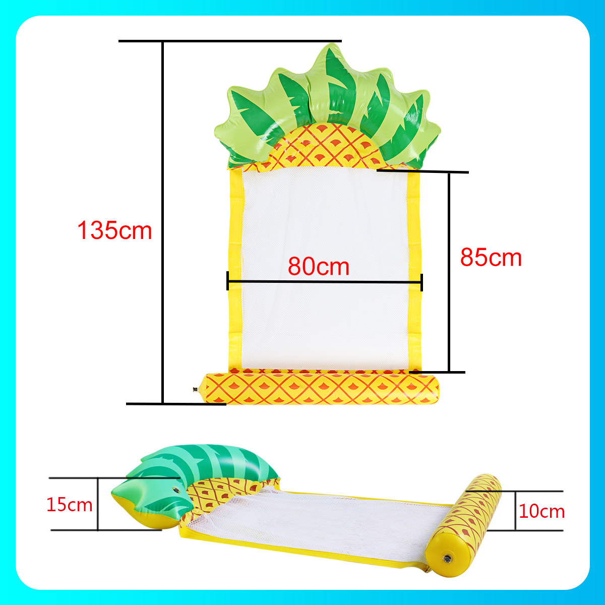 80x138CM-PVC-Floating-Inflatable-Hammock-Water-Lounger-Foldable-Pineapple-Watermelon-Pattern-Backres-1841833-4