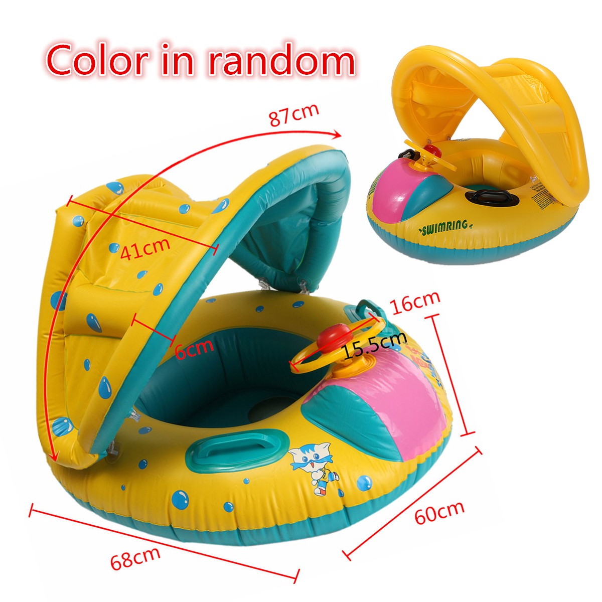 Adjustable-Sunshade-Baby-Swim-Inflatable-Float-Seat-Boat-Swimming-Ring-52291-2