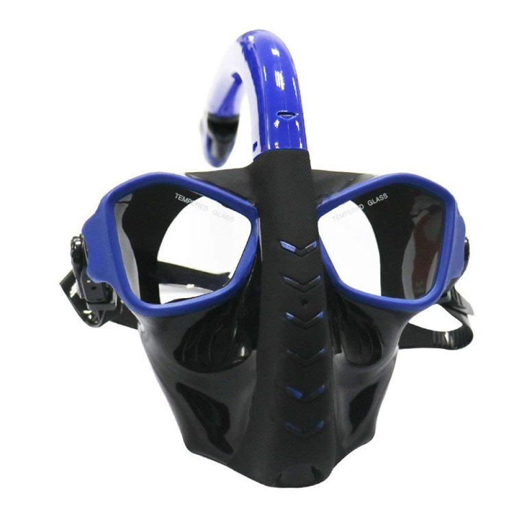 Anti-fog-Snorkel-Mask-Underwater-Diving-Full-Face-Swimming-Goggles-with-Breathable-Tube-1860246-4