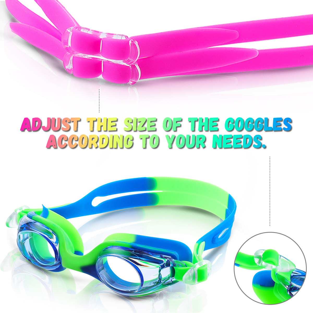 CAMTOA-2Pair-Childrens-Swimming-Goggles-with-Mesh-Bag-Silicone-Anti-Fog-Protection-Goggles-for-Kids-1884510-3