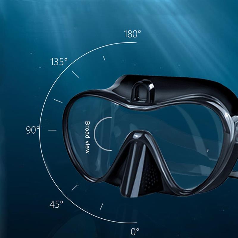 Diving-Silicone-Mask-Breathing-Tube-Snorkel-Mask-HD-Diving-Glasses-Outdoor-Swimming-Diving-1855991-3