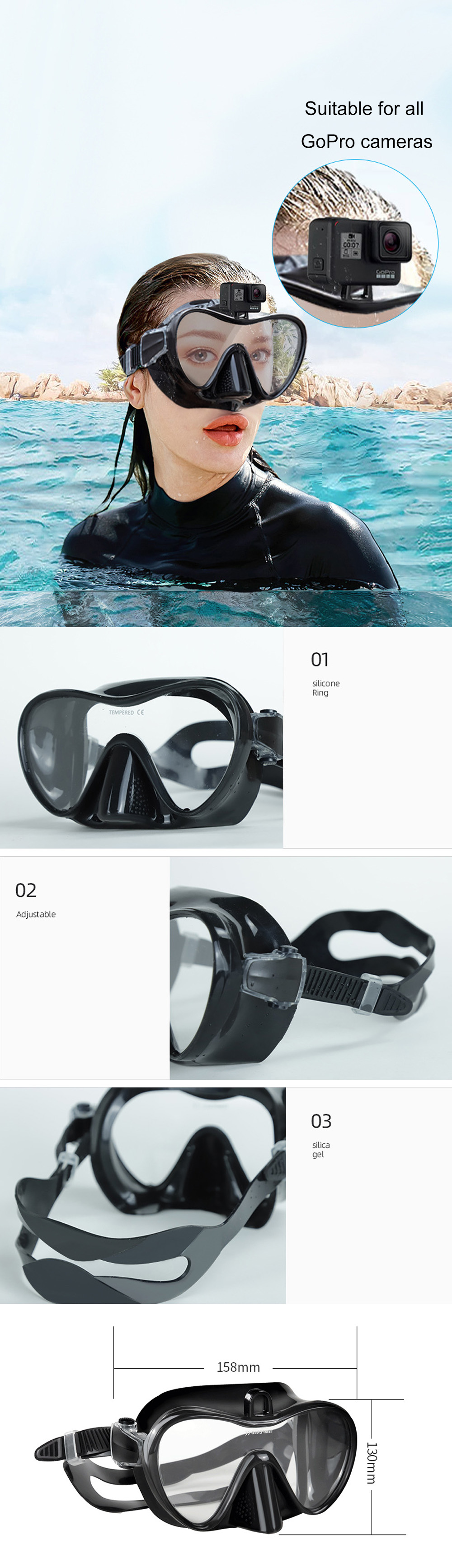 Diving-Silicone-Mask-Breathing-Tube-Snorkel-Mask-HD-Diving-Glasses-Outdoor-Swimming-Diving-1855991-6