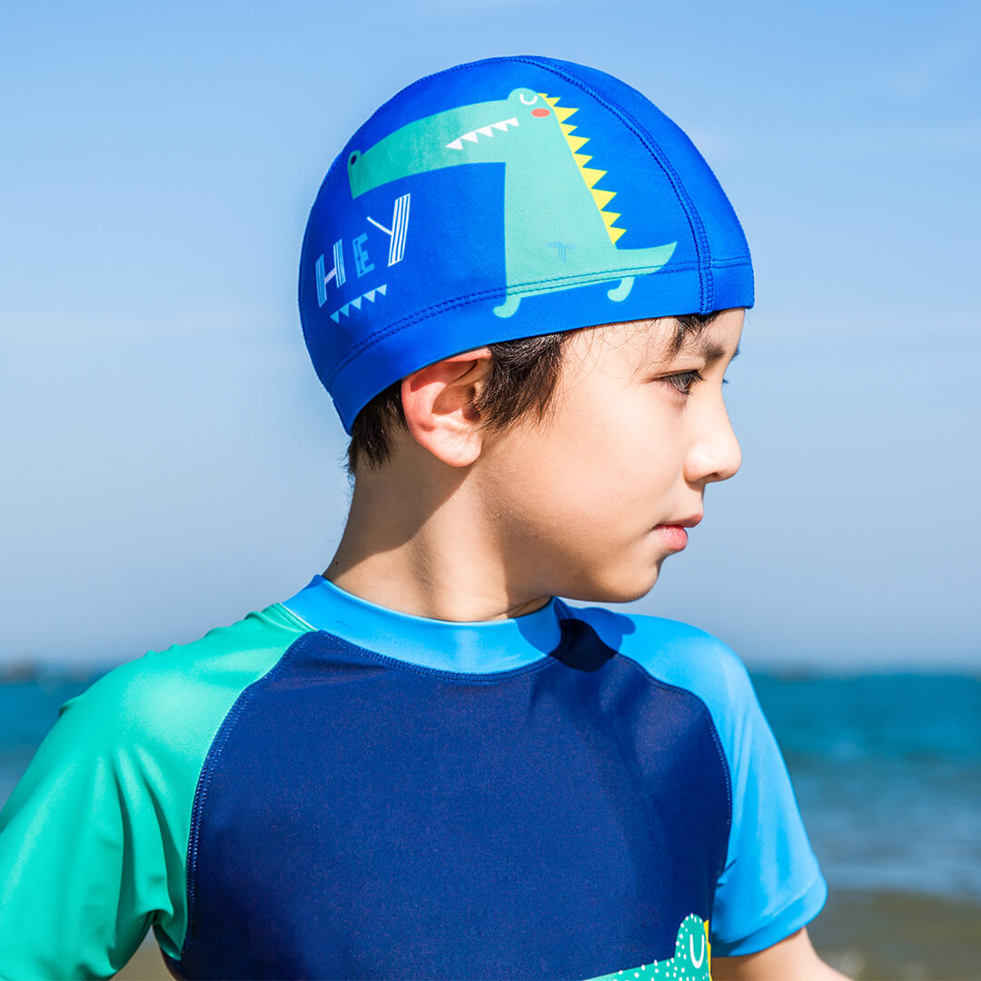 FROM-XIAOMI-YOUPIN-7th-Childrens-Swimming-Cap-Anti-UV-Flexible-Soft-Durble-Quick-Drying-Swim-Protect-1472565-5