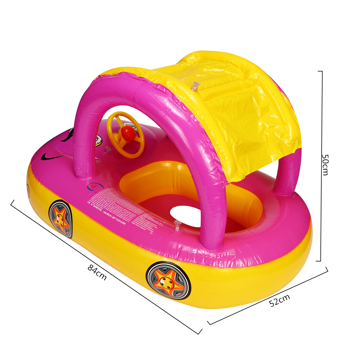 Inflatable-Sunshade-Safety-Car-Baby-Float-Seat-Boat-Swim-Water-Pool-937327-5
