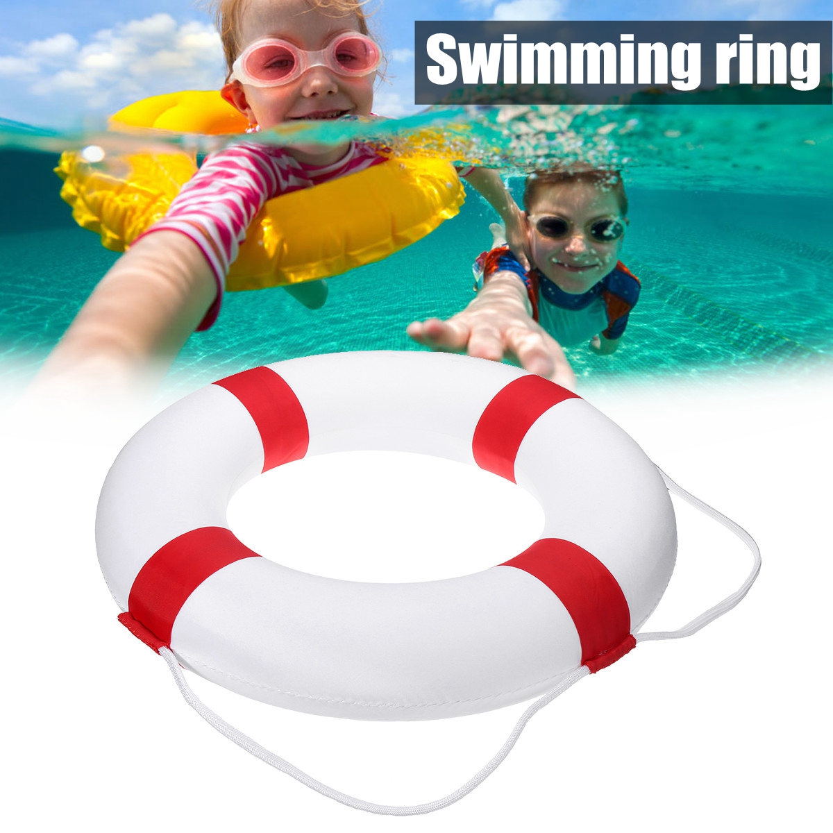 Inflatable-Swimming-Ring-Kids-Children-Water-Beach-Pool-Toy-Gift-1302998-2