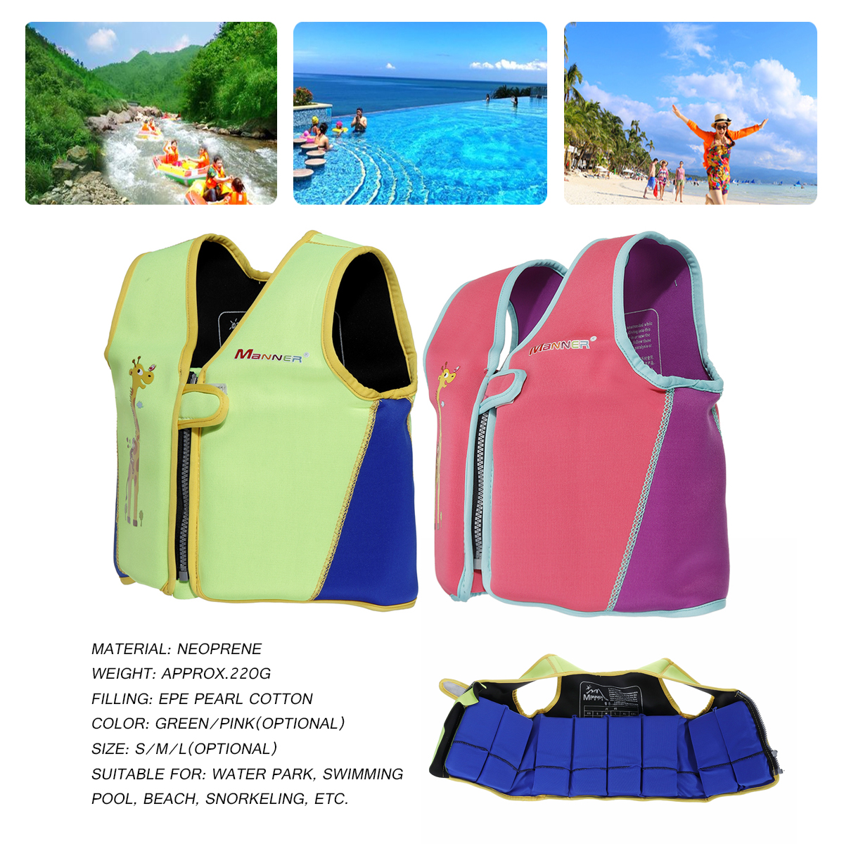 Kids-Children-Swim-Floatation-Vest-Life-Jacket-Safety-Swimming-Buoyancy-Float-Aid-1523254-10