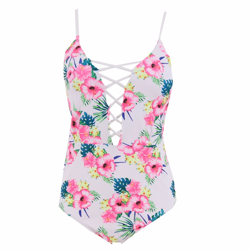 One-Piece-Swimsuit-Nylon-Summer-Beach-Solid-Color-Low-necked-Belt-Sexy-Swimwear-Women-Body-1140238-4