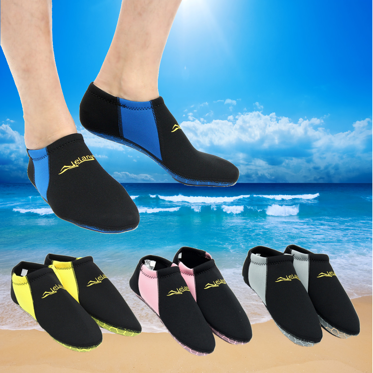 Outdoor-Swimming-Snorkel-Socks-Soft-Beach-Shoes-Water-Sport-Scuba-Surf-Diving-1130872-1