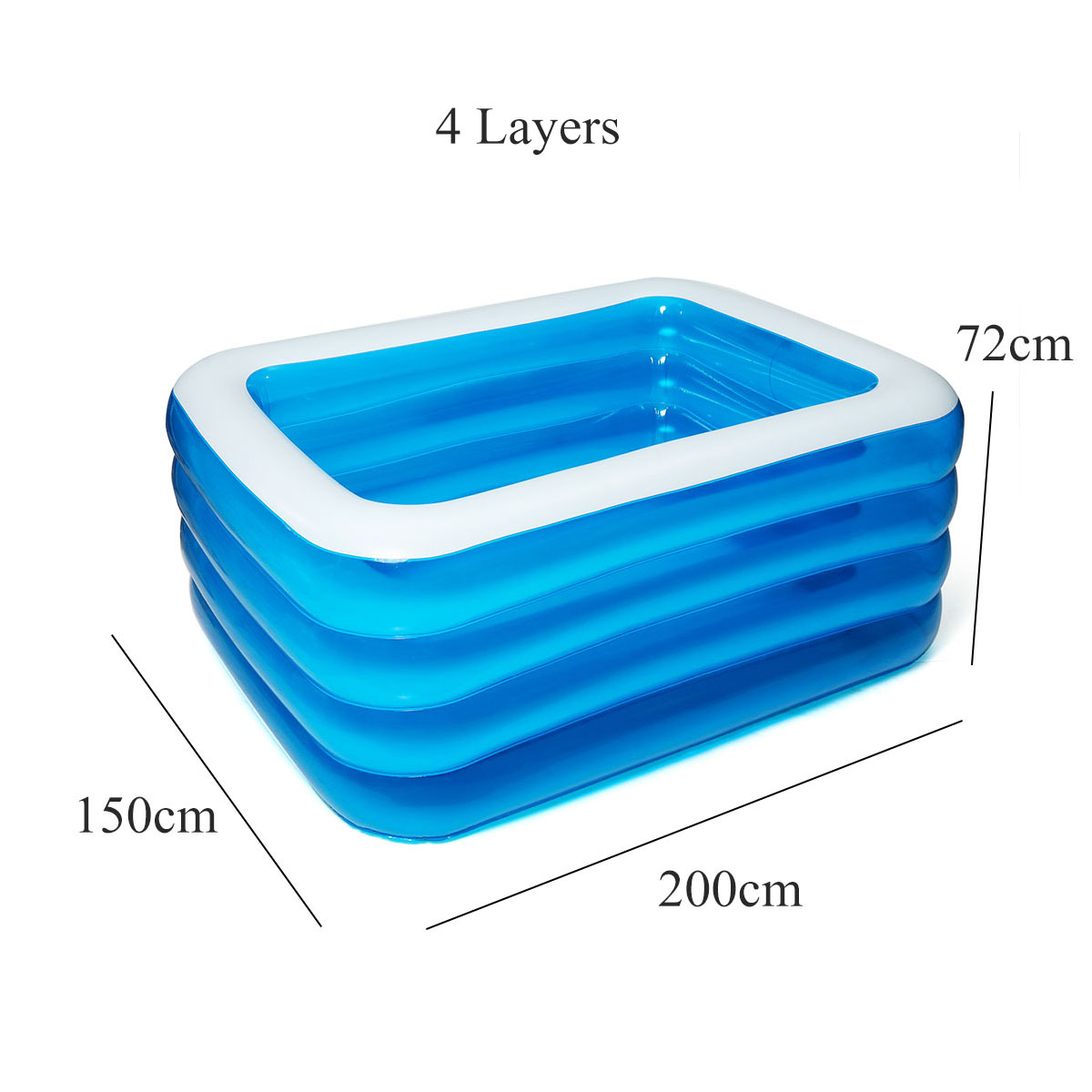 PVC-34-Layers-Inflatable-Swimming-Pool-Camping-Garden-Ground-Pool-1696703-3