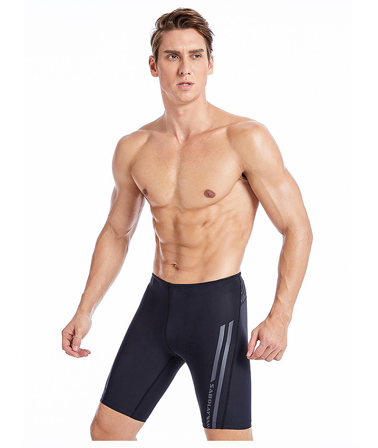 SOBOLAY-S-5142-Outdoor-Sports-Beach-Quick-drying-Sun-Proof-Men-Fifth-pants-Swimming-Trunks-1295576-5
