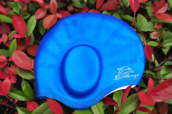 Summer-Ears-Protection-Swimming-Cap-Silicone-Waterproof-Hair-Protect-Colorful-Hooded-Cap-1141298-6