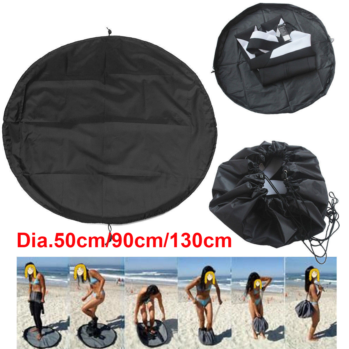 Swimwear-Storage-Bag-Wetsuit-Clothes-Folding-Portable-Beachwear-Quick-Storage-Bag-1851744-1