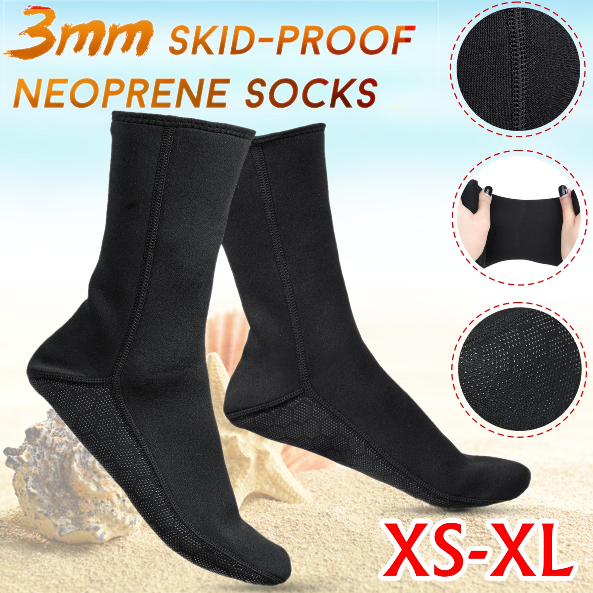 Waterproof-Men-Women-Diving-Socks-Sports-Skid-proof-Neoprene-Extension-Socks-Wading-Boots-For-Snorke-1637416-2