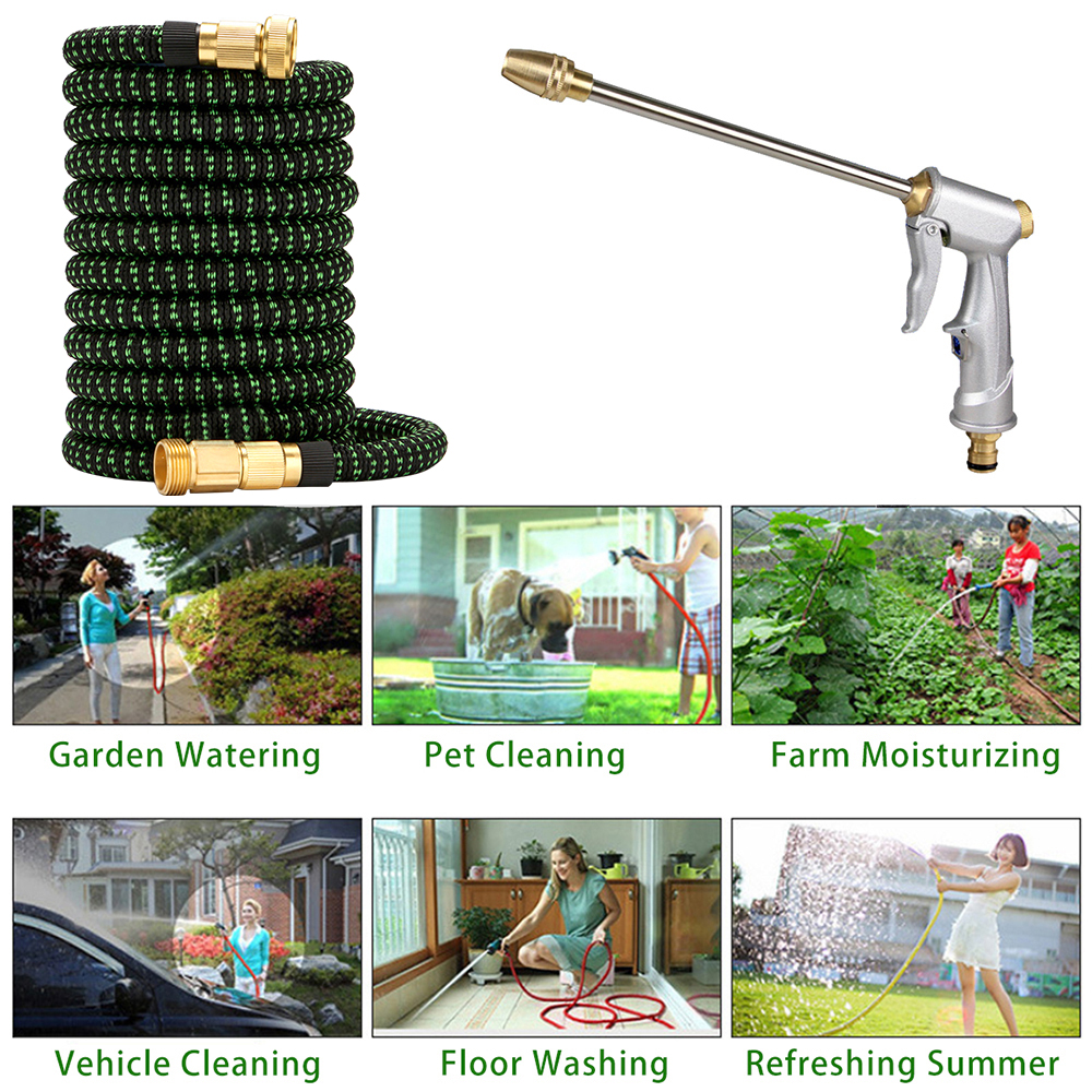 25-100FT-Expandable-Garden-EU-Plug-Hose-Durable-Flexible-Lightweight-Water-Spray-Guns-1828405-6