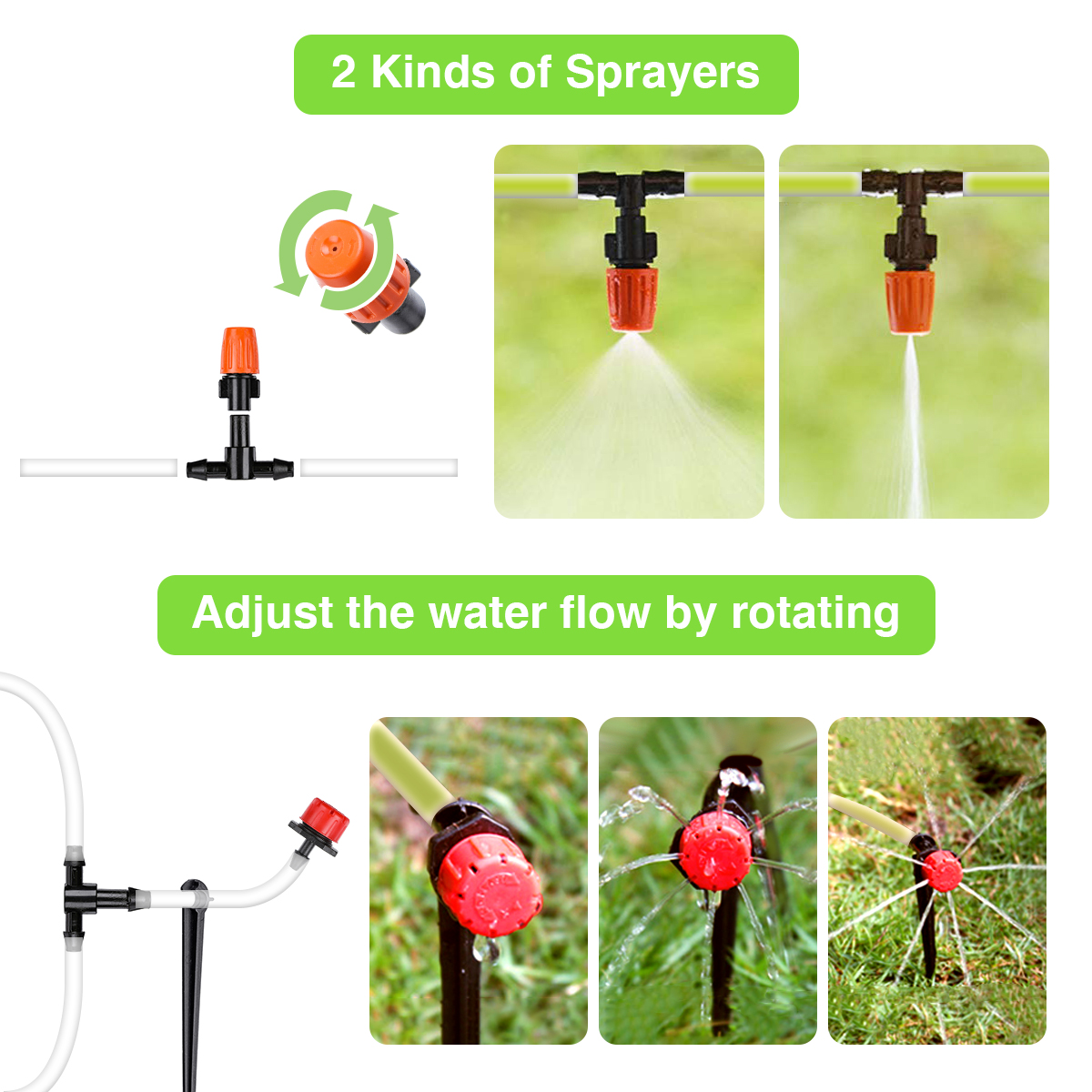 GOTGELIF-164pcs-Drip-Irrigation-System-Micro-Drip-Irrigation-Kit-DIY-Patio-Plant-Watering-Kit-Garden-1517591-2