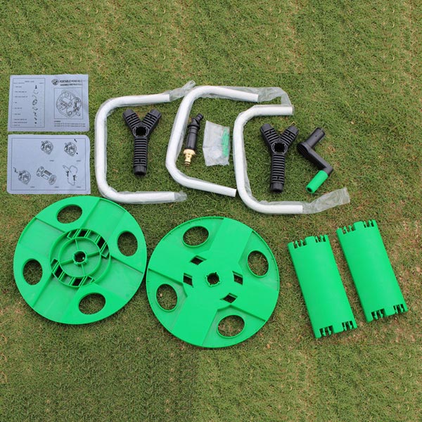 Green-Plastic-Gardening-Pipe-Rack-Garden-Pipe-Holder-Hose-Car-931165-3