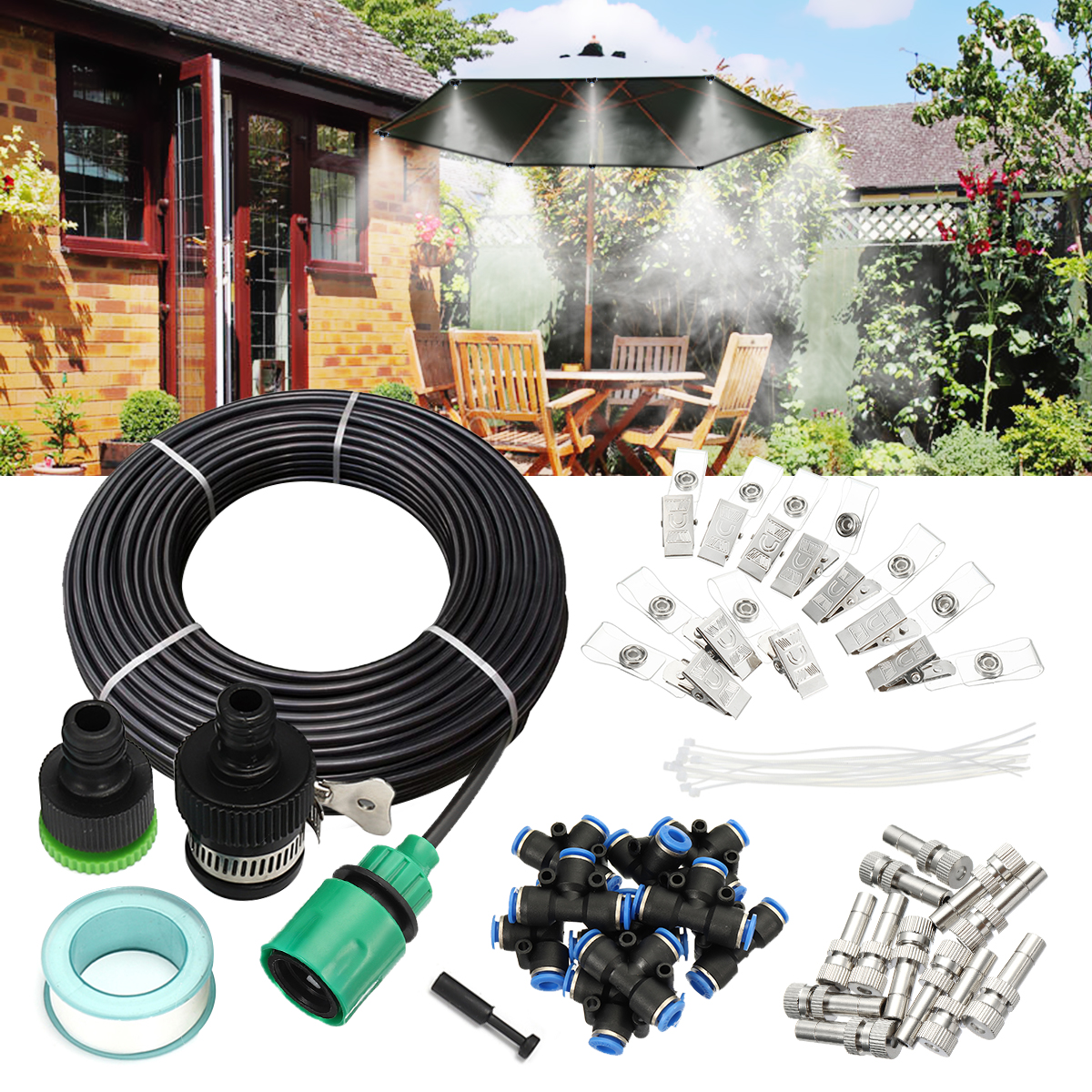PATHONOR-10M-48PCS-Automatic-Sprinkler-DIY-Garden-Watering-Micro-Drip-Irrigation-System-Hose-Kits-1889969-2