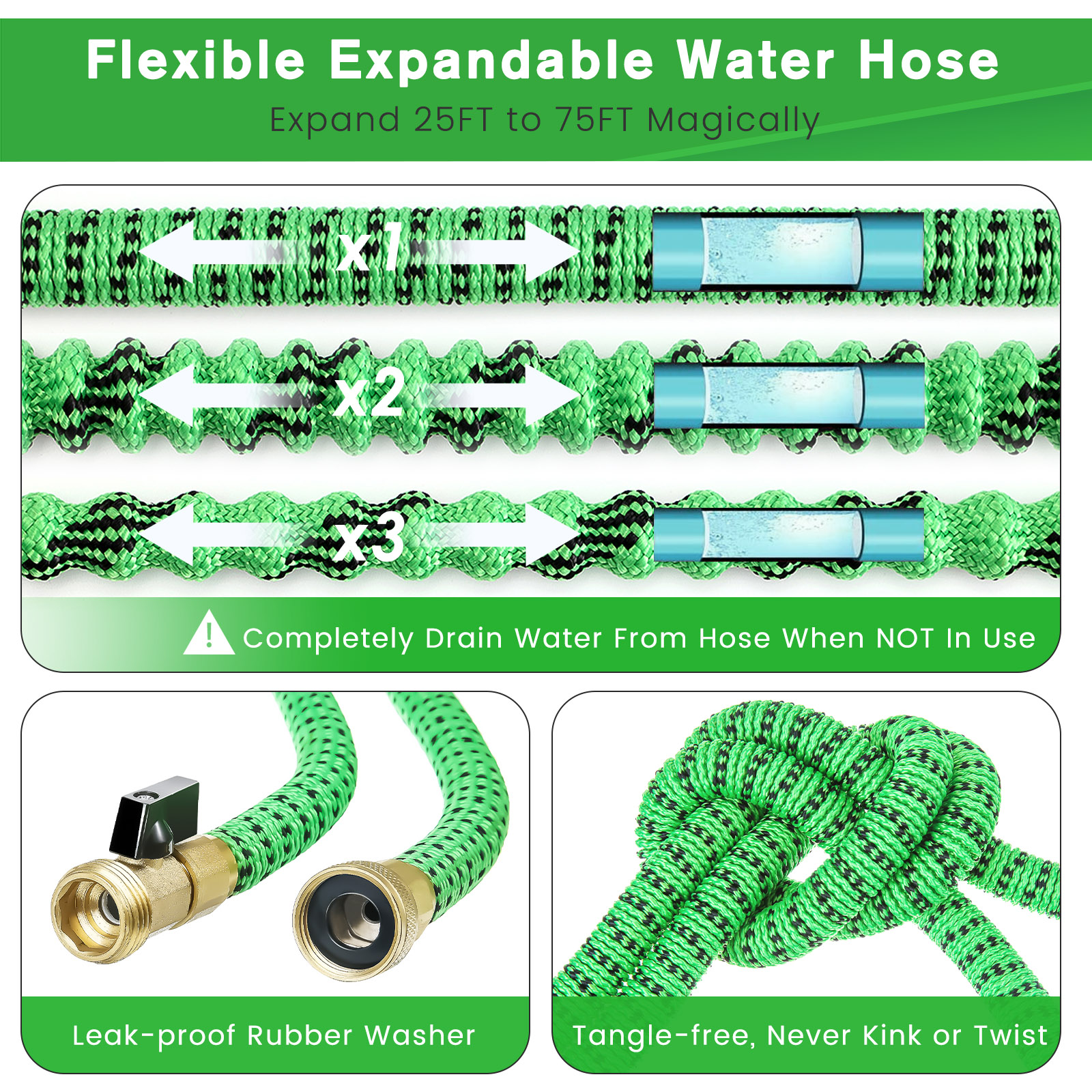 PATHONOR-75FT100FT-US-Standard-Expandable-Flexible-Green-Garden-Water-Hose-Plastic-Hose-Garden-Water-1896454-3