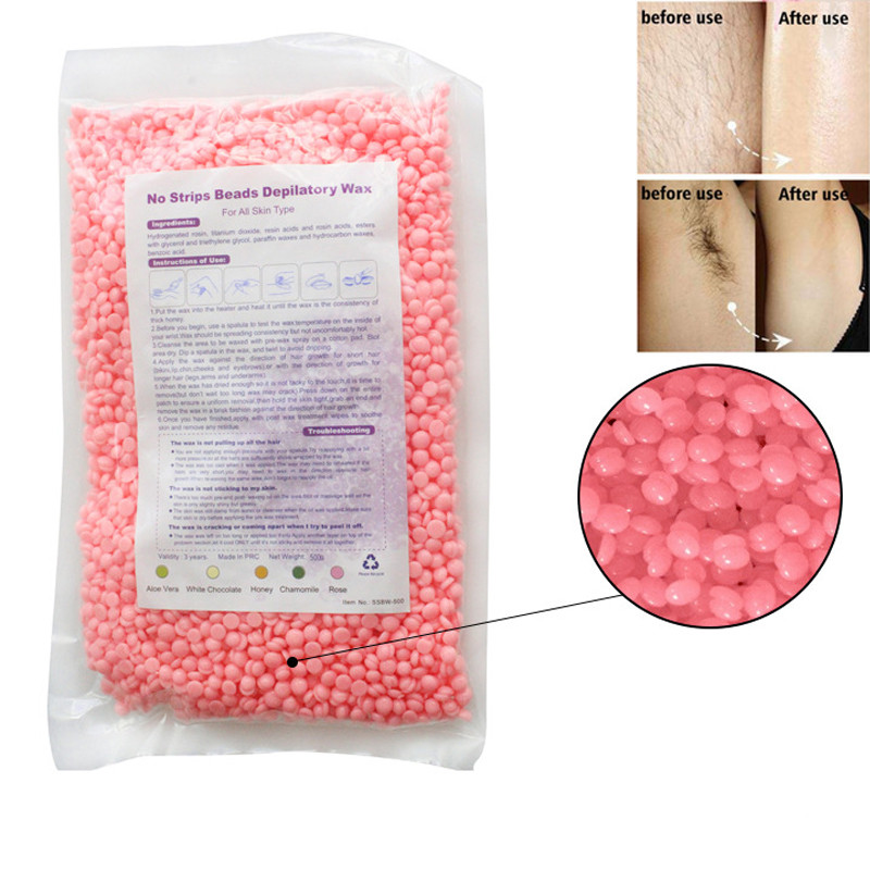 500g-No-Strip-Hair-Removal-Wax-Beans-Waxing-Bikini-Line-Armpit-Hands-Legs-Remover-Epilator-1281167-2