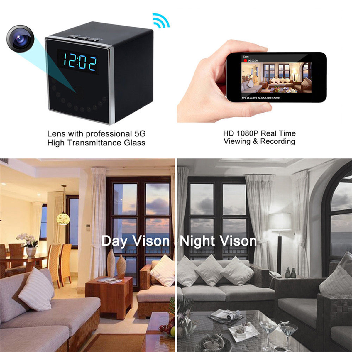 HD-1080P-WiFi-Wireless-Camera-Clock-Home-Security-Camera-Night-Vision-1198269-6