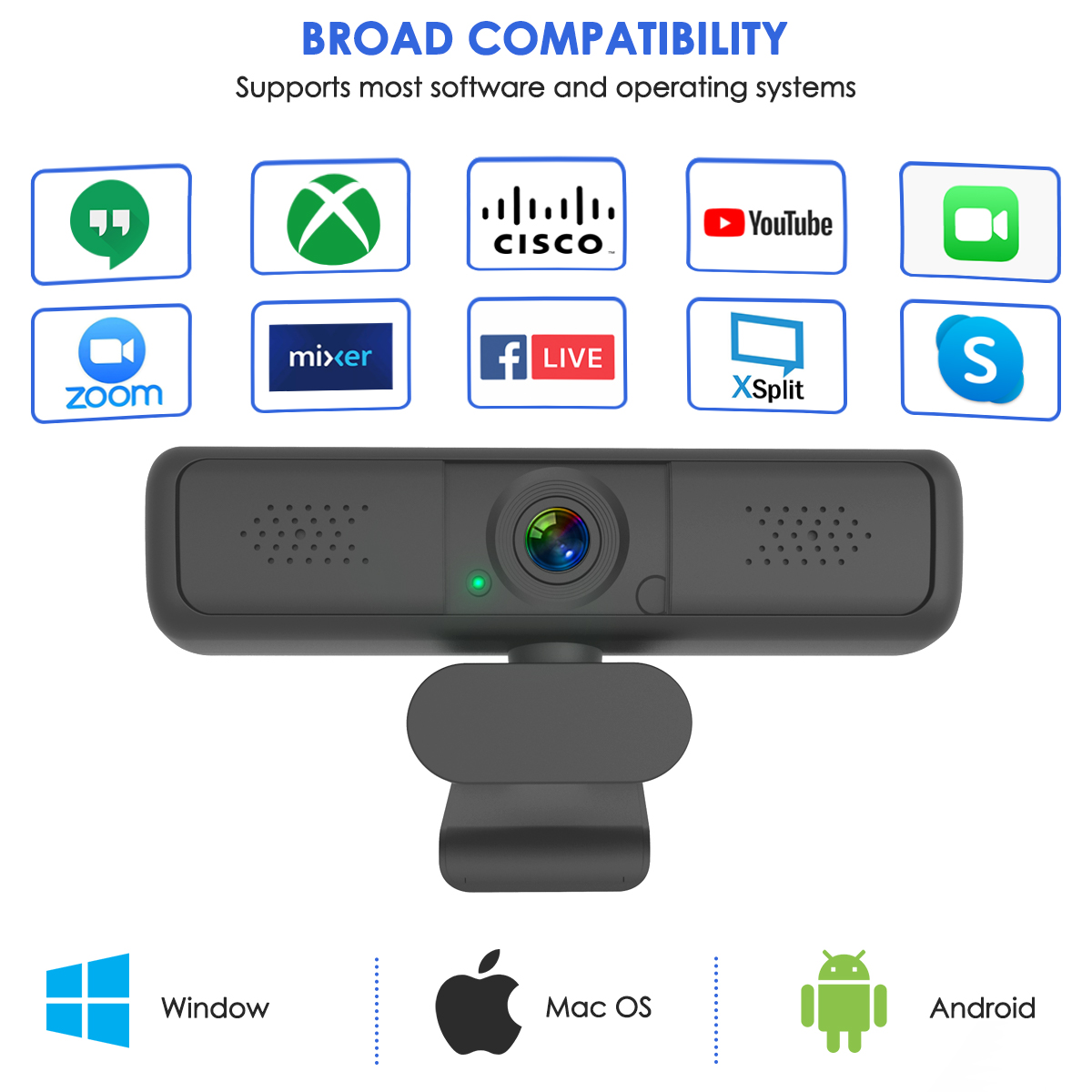 MECO-ELE-2K-HD-1440P-Webcam-Auto-Focus-Light-Correction-Built-in-Stereo-Microphone-Wired-USB-Compute-1937312-11