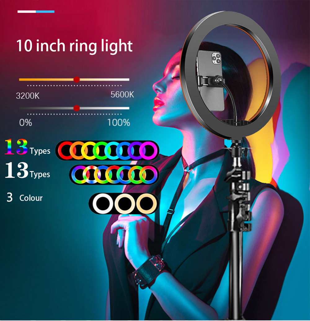 ORSDA-OR-10RGB-10inch-RGB-LED-Ring-Light-Dimmable-Selfie-Ring-Lamp-Three-Kinds-of-Color-Temperature--1798685-1