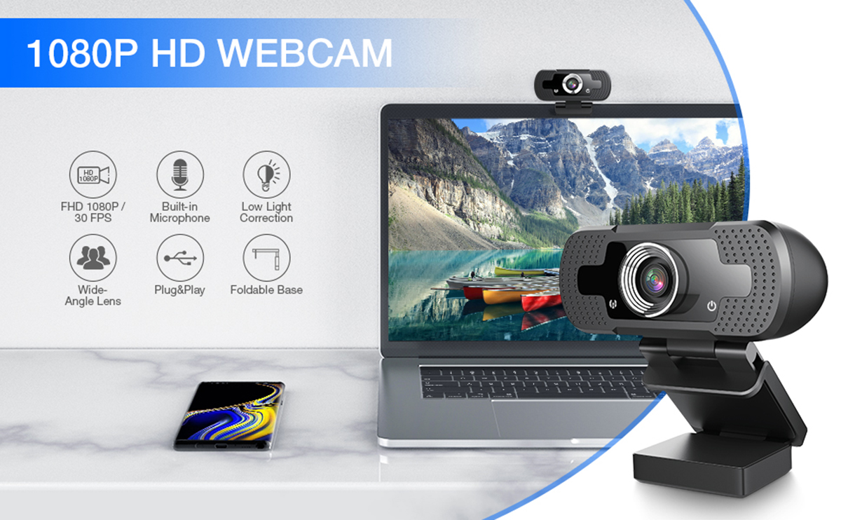 SAWAKE-1080P-HD-Webcam-Auto-Focus-30FPS-USB-Wired-Foldable-Computer-Camera-with-Built-in-Microphone-1941134-1