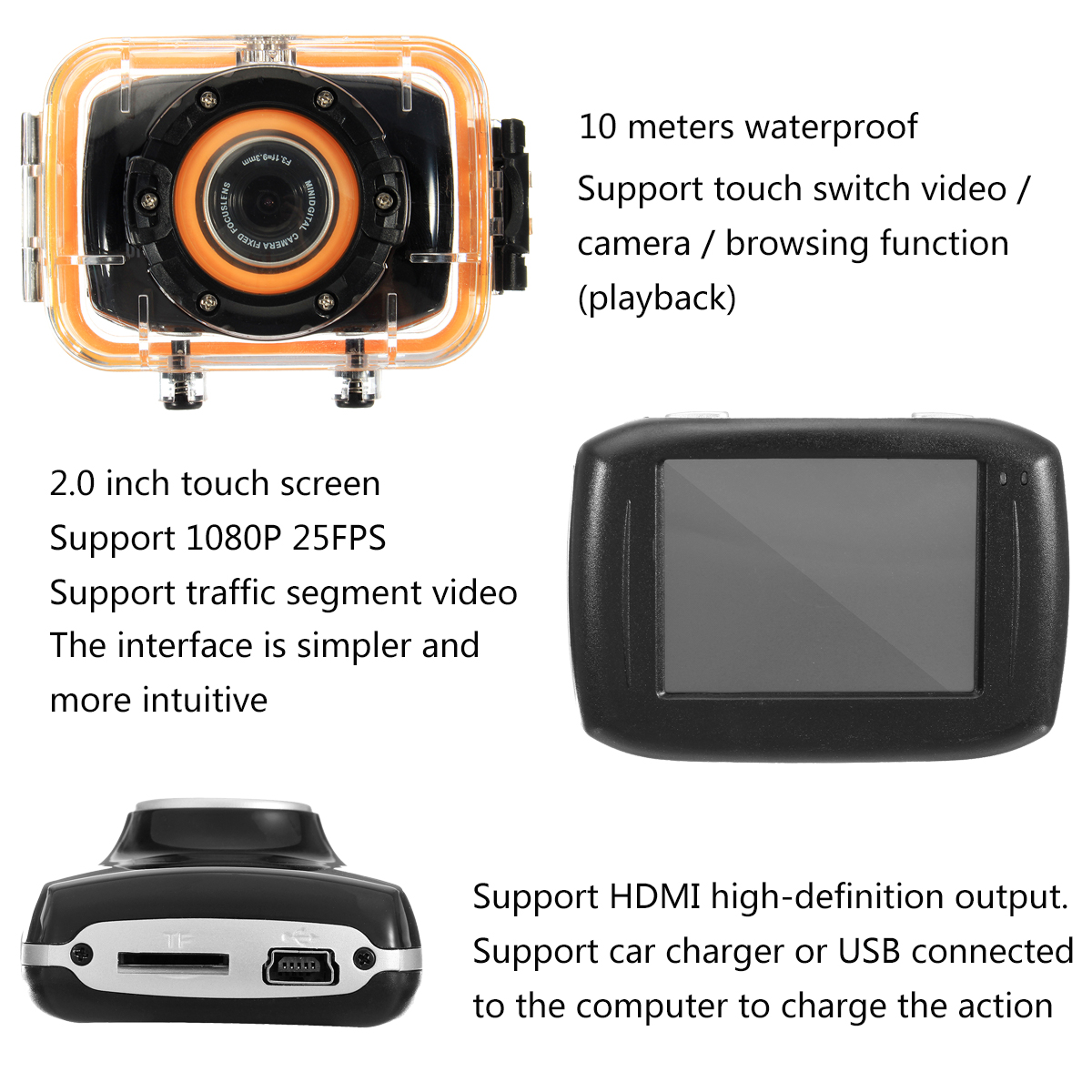 W108-2-Inch-1080P-HD-Sport-CameraMini-Car-Action-10-Meters-Waterproof-Buit-in-Lithium-Battery-1973027-6
