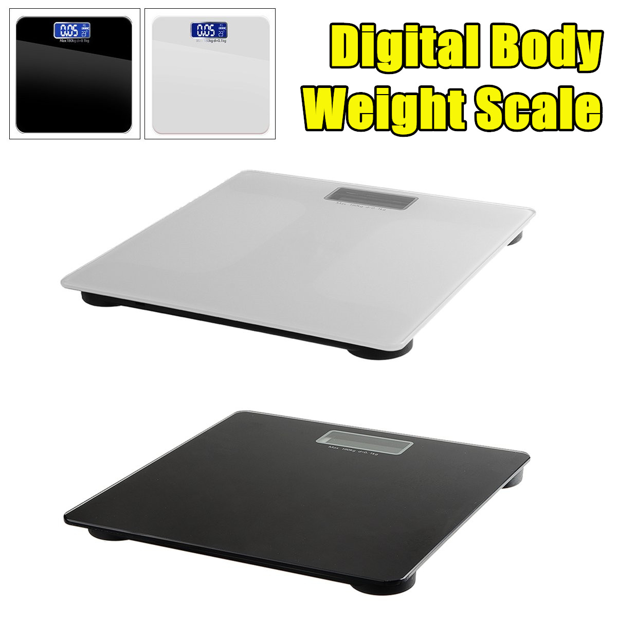 180KG-LCD-Digital-Body-Fat-Weight-Scale-Tempered-Glass-Fitness-Health-Balance-1816346-3