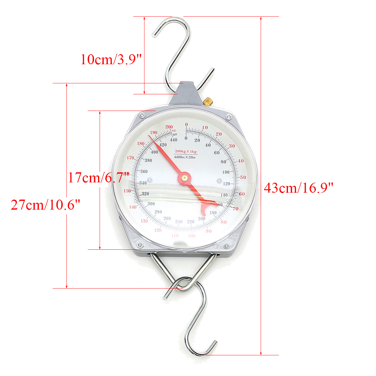 200KG440lbs-Capacity-Hanging-Scales-Mechnical-with-Hook-1156010-8