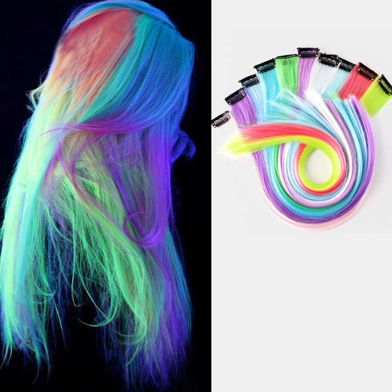 11-Colors-Luminous-Long-Straight-Wig-Halloween-Single-Clip-Synthetic-Hair-Extensions-1739840-9