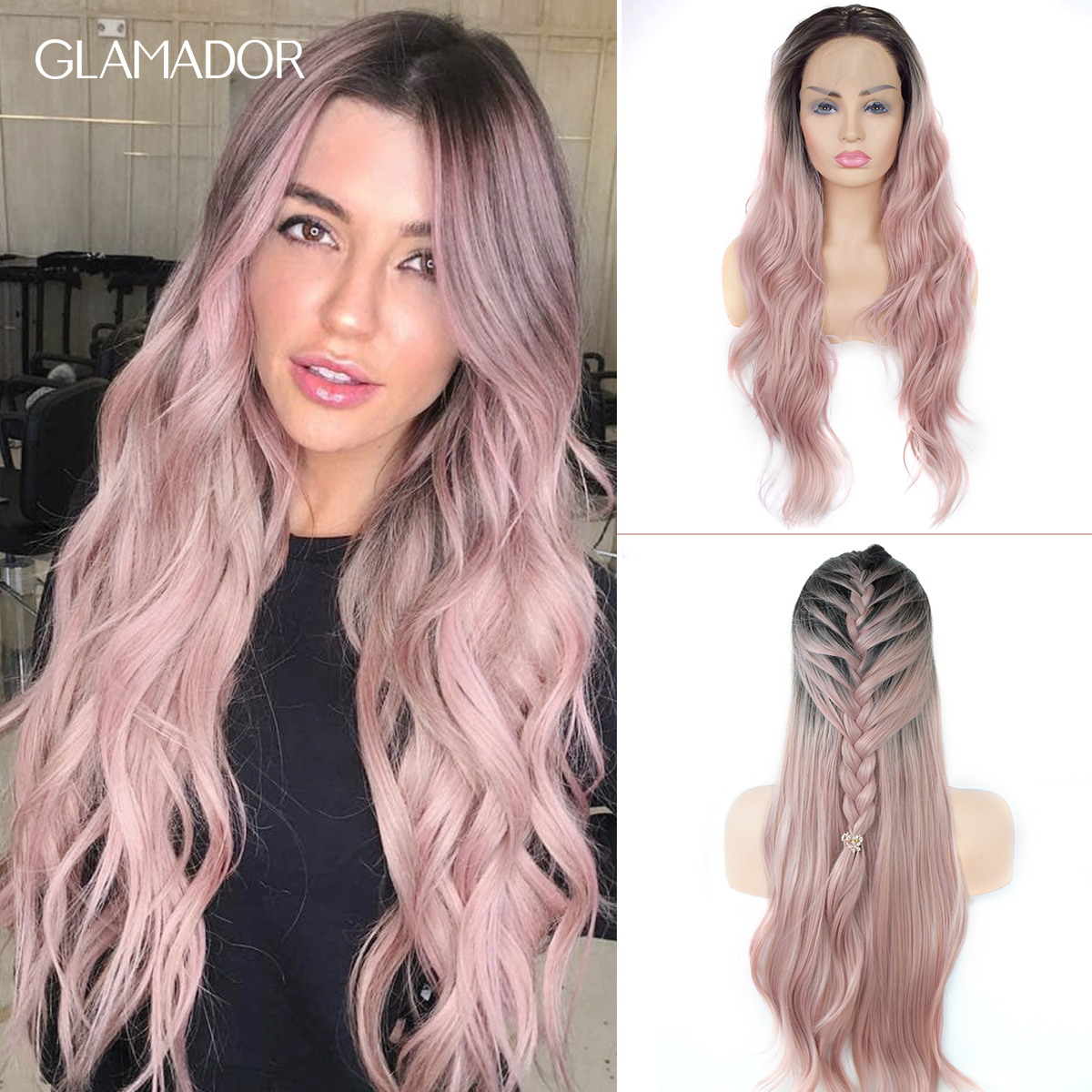 24-Inch-T-Pink-Wig-Front-Lace-Chemical-Fiber-Wig-ladies-high-temperature-silk-half-hand-hook-big-cur-1627039-1