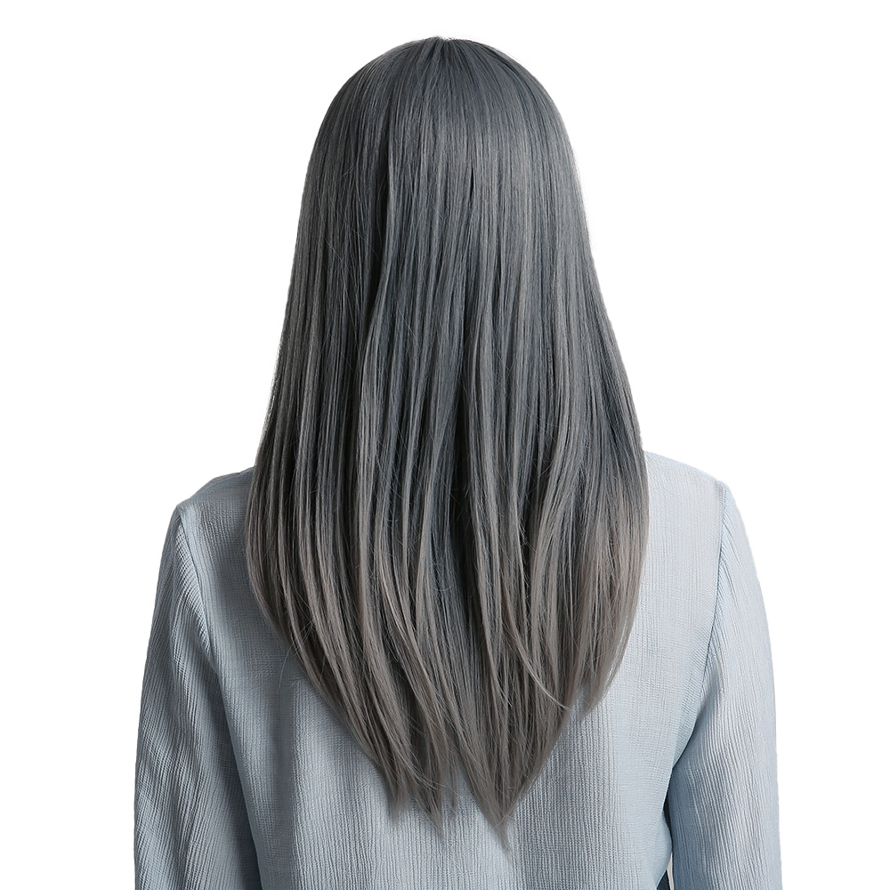 Blonde-Unicorn-Blue-Long-Straight-Hair-Elegant-Elegant-Flowing-High-Temperature-Silk-Synthetic-Wig-S-1665382-2
