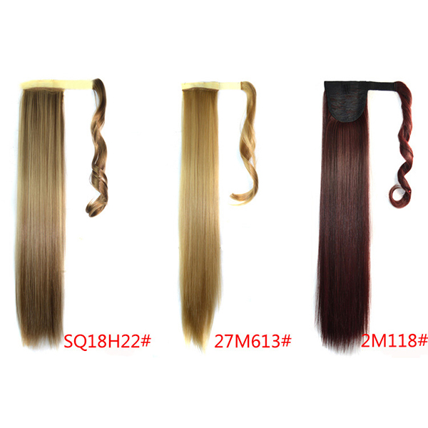 Long-Straight-Ponytail-Womens-Synthetic-Hair-Extensions-6-Colors-Magic-Tape-Clip-In-Hairpiece-Chocol-1234230-2