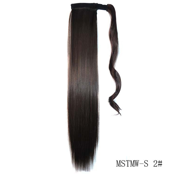 Long-Straight-Ponytail-Womens-Synthetic-Hair-Extensions-6-Colors-Magic-Tape-Clip-In-Hairpiece-Chocol-1234230-9